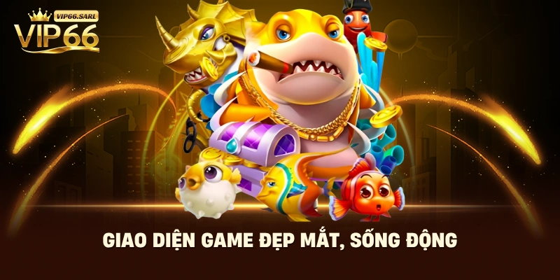 Giao diện game đẹp mắt, sống động